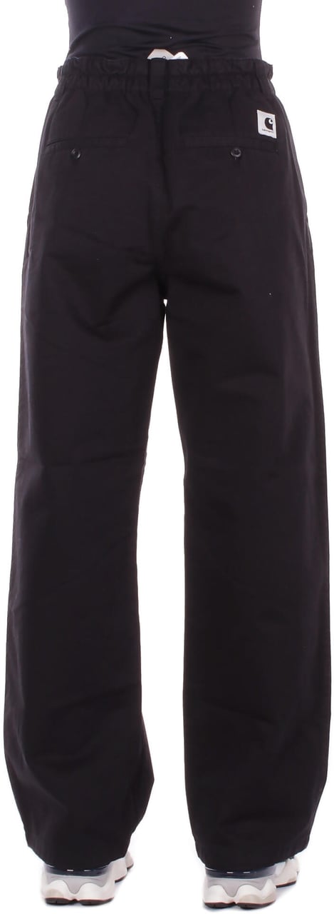 Carhartt Trousers Black Stone Zwart