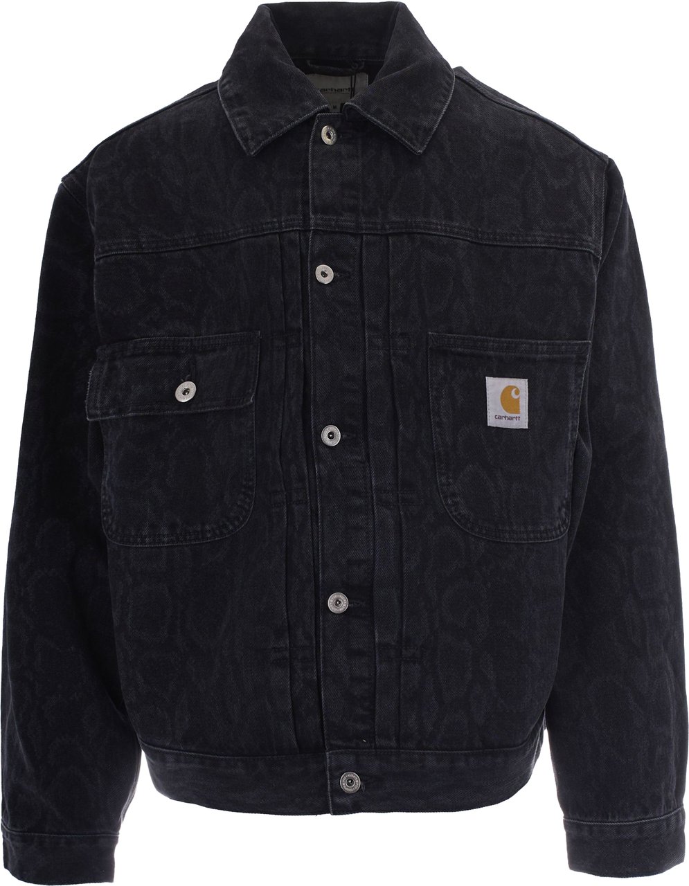 Carhartt Coats Snake Camo, Black Zwart