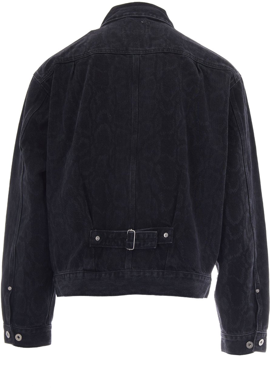 Carhartt Coats Snake Camo, Black Zwart