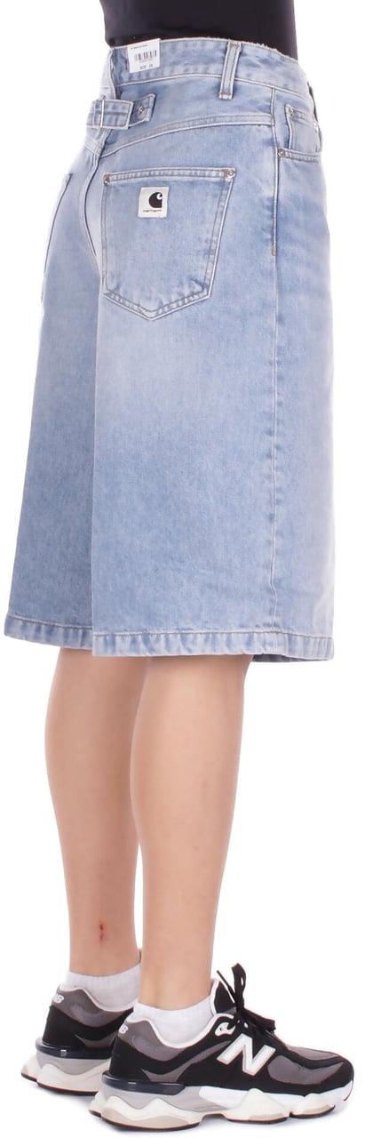 Carhartt Shorts Blu Lichtblauw