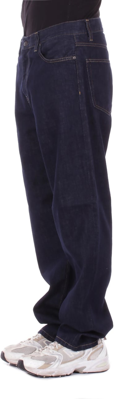 Carhartt Jeans Blue Rinsed Blauw