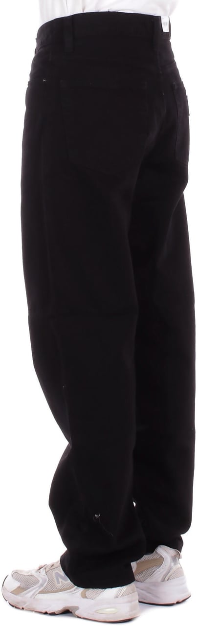 Carhartt Jeans Black Rinsed Zwart