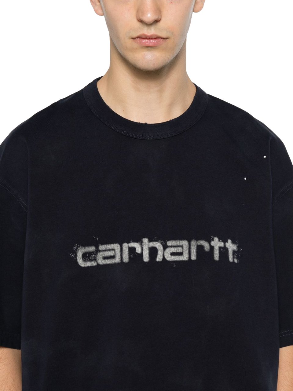 Carhartt T-Shirts And Polos Navy Zwart