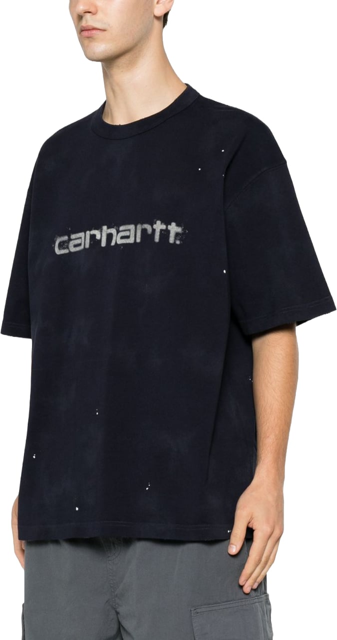 Carhartt T-Shirts And Polos Navy Zwart