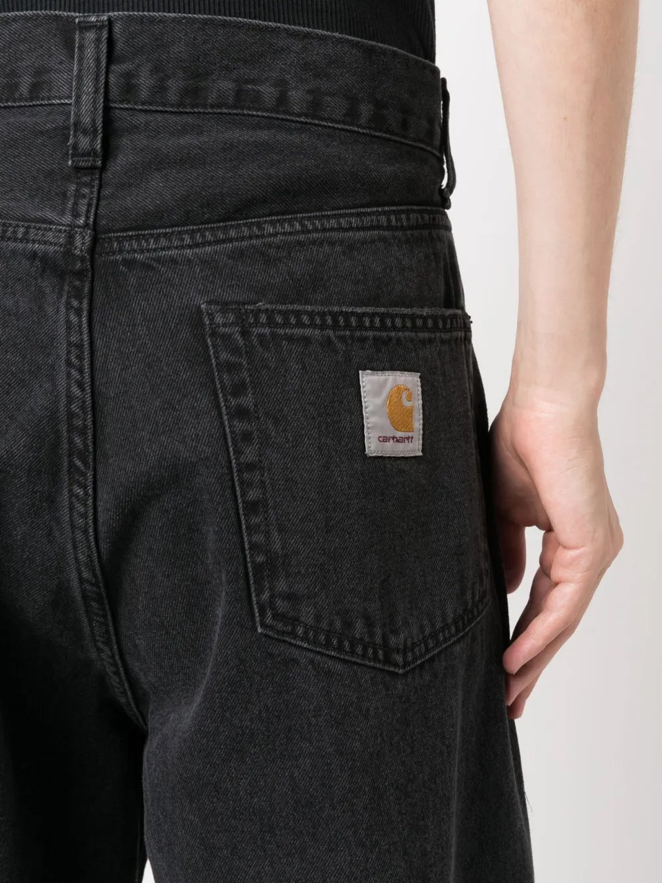 Carhartt jean carhartt landon coton black Zwart