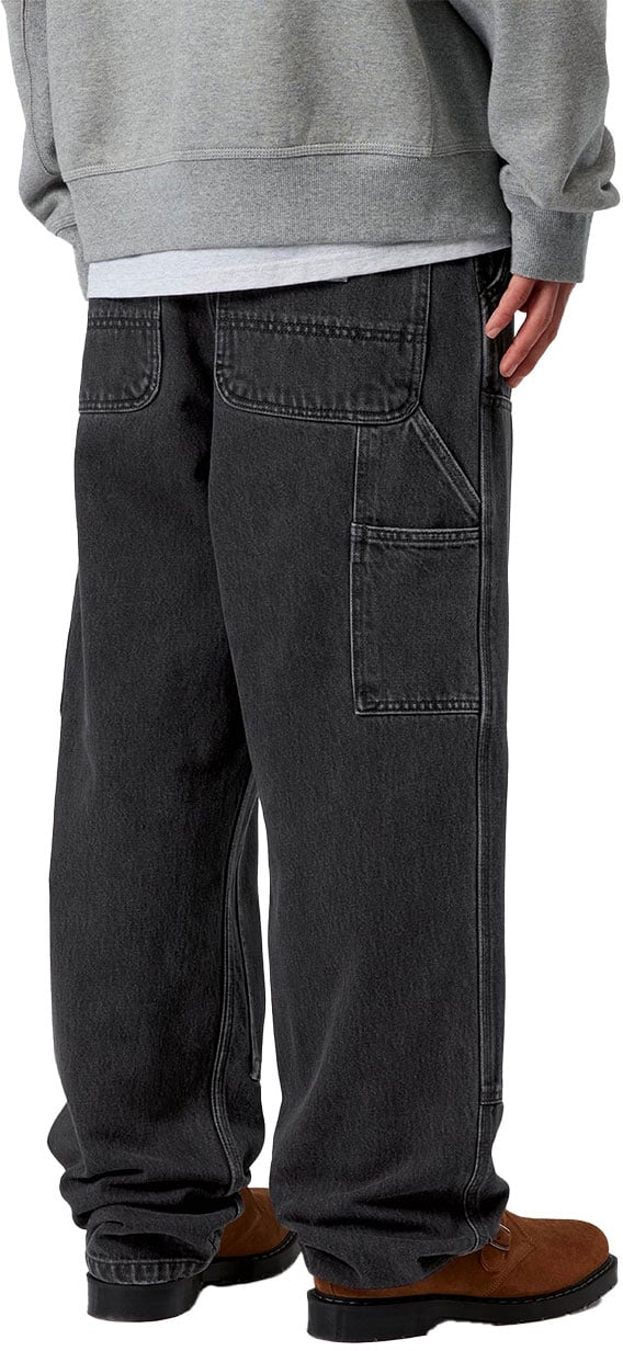 Carhartt jean carhartt wip double knee noir Zwart