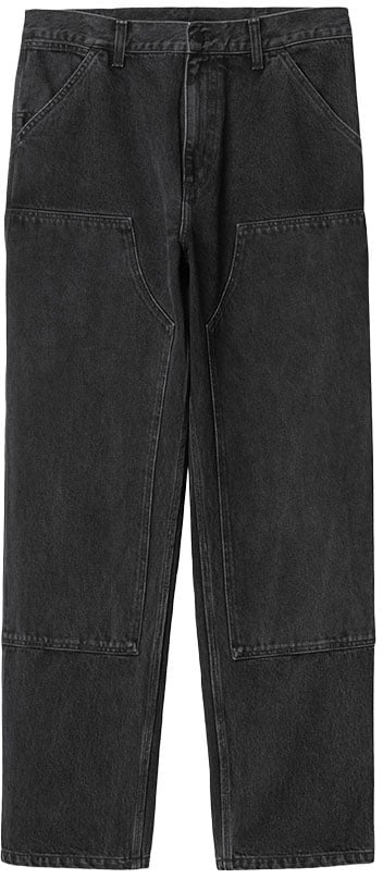 Carhartt jean carhartt wip double knee noir Zwart