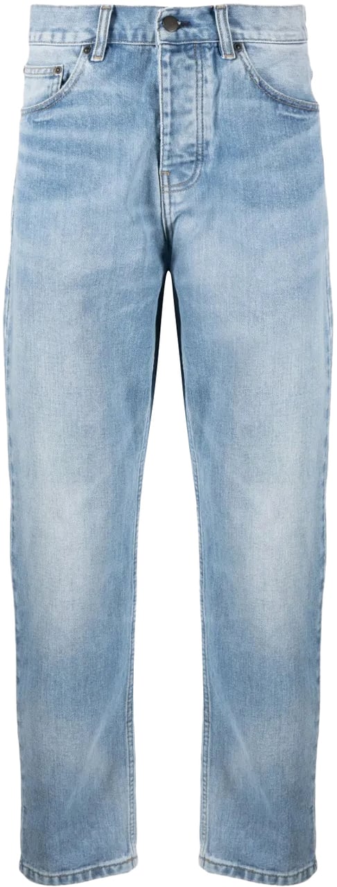 Carhartt jean newel a coupe droite 2 Blauw