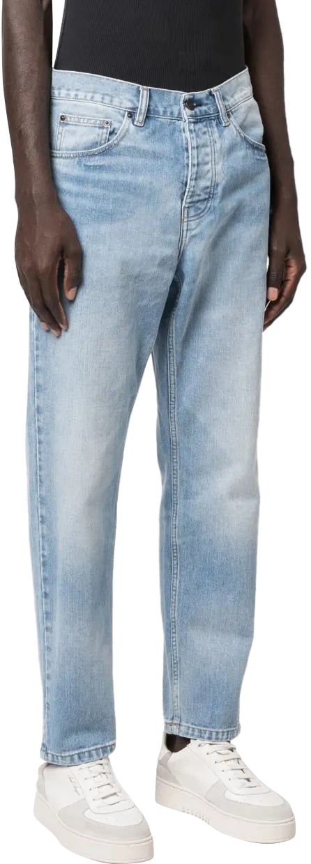 Carhartt jean newel a coupe droite 2 Blauw