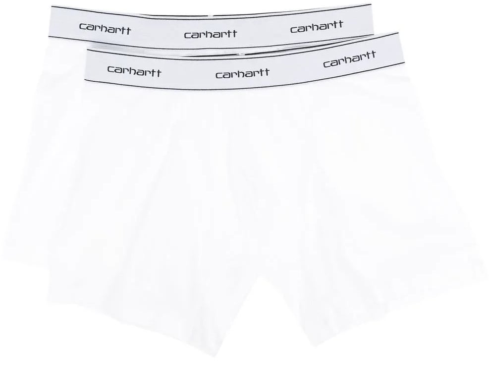 Carhartt lots de 2 boxers a taille logo Beige