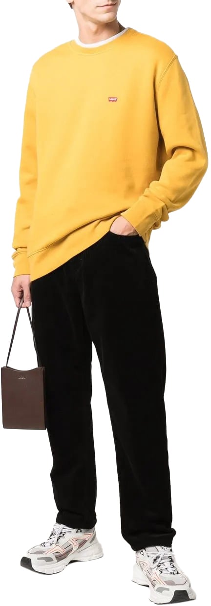 Carhartt pantalon droit en velours cotele 2 Zwart