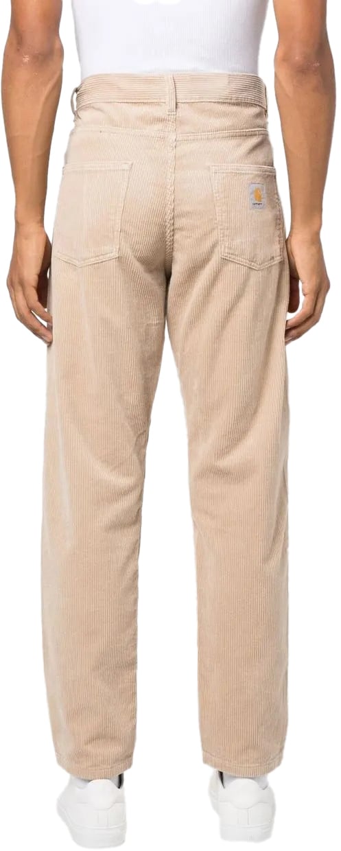 Carhartt pantalon droit en velours cotele Beige