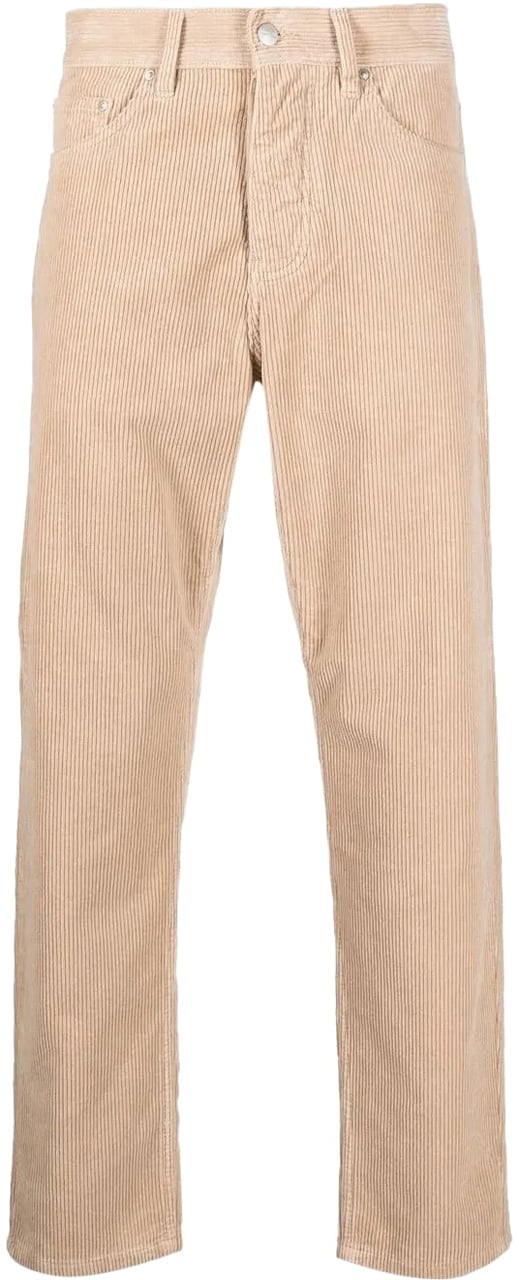 Carhartt pantalon droit en velours cotele Beige