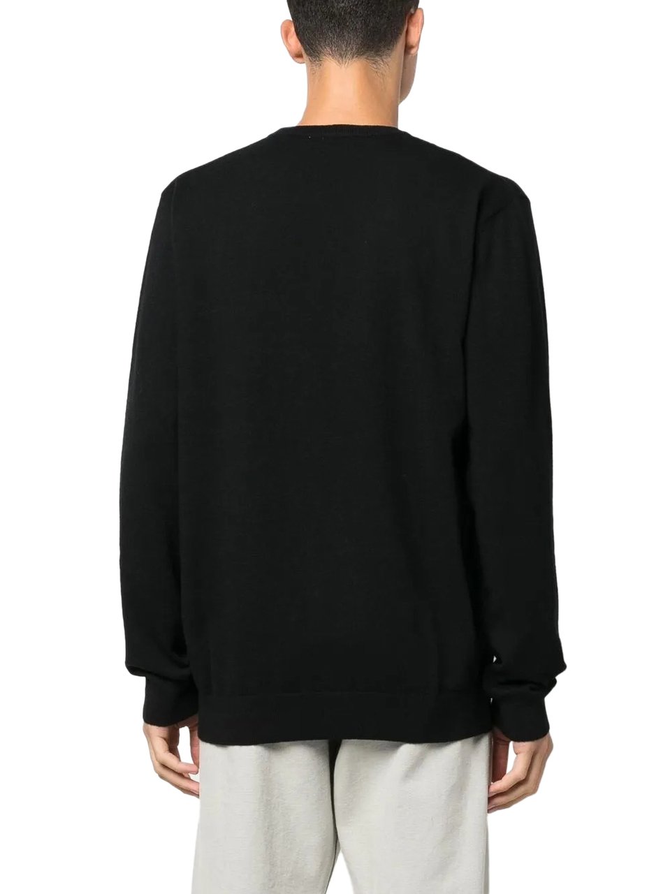 Carhartt pull a logo brode Zwart