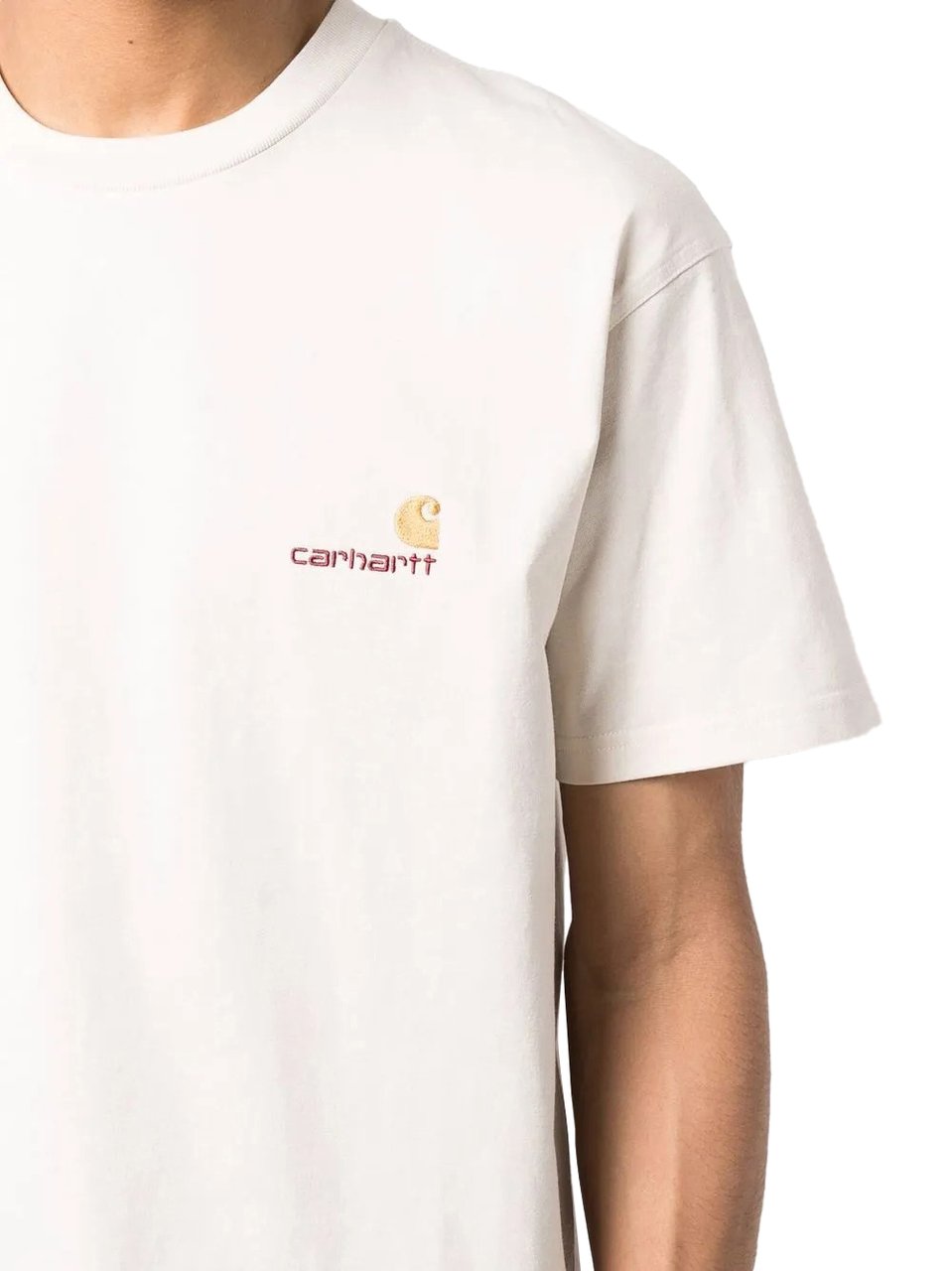 Carhartt t shirt american script Beige