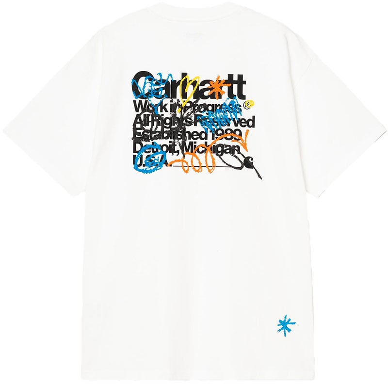 Carhartt t shirt s s primary Beige