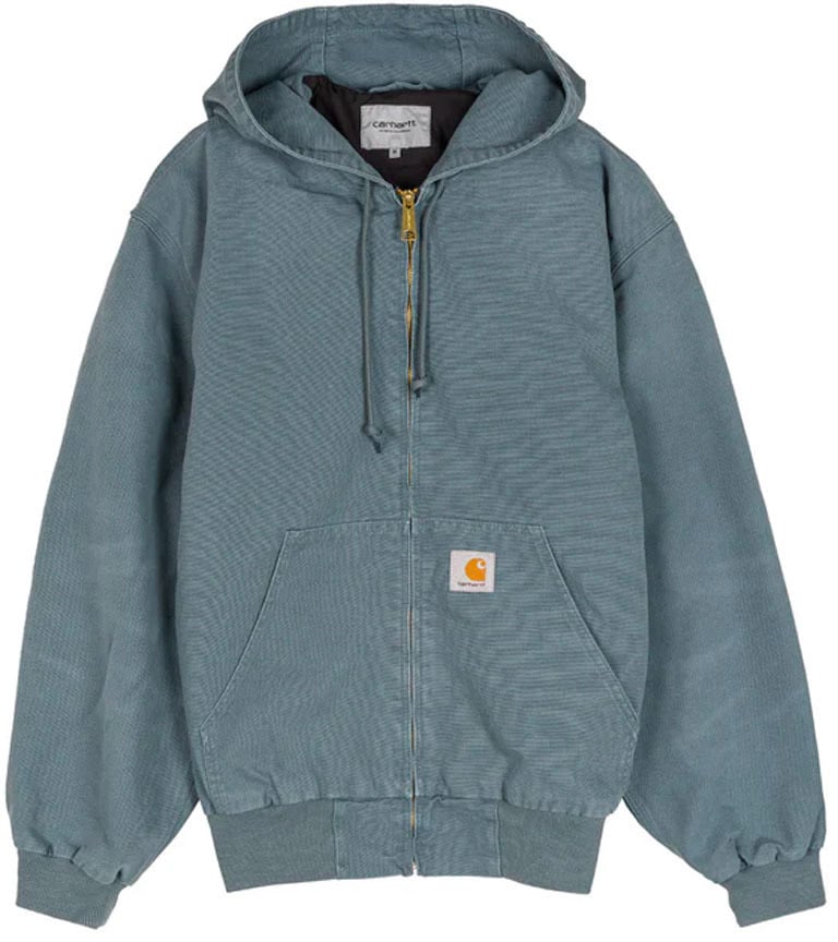 Carhartt veste carhartt detroit jacket bleu Blauw