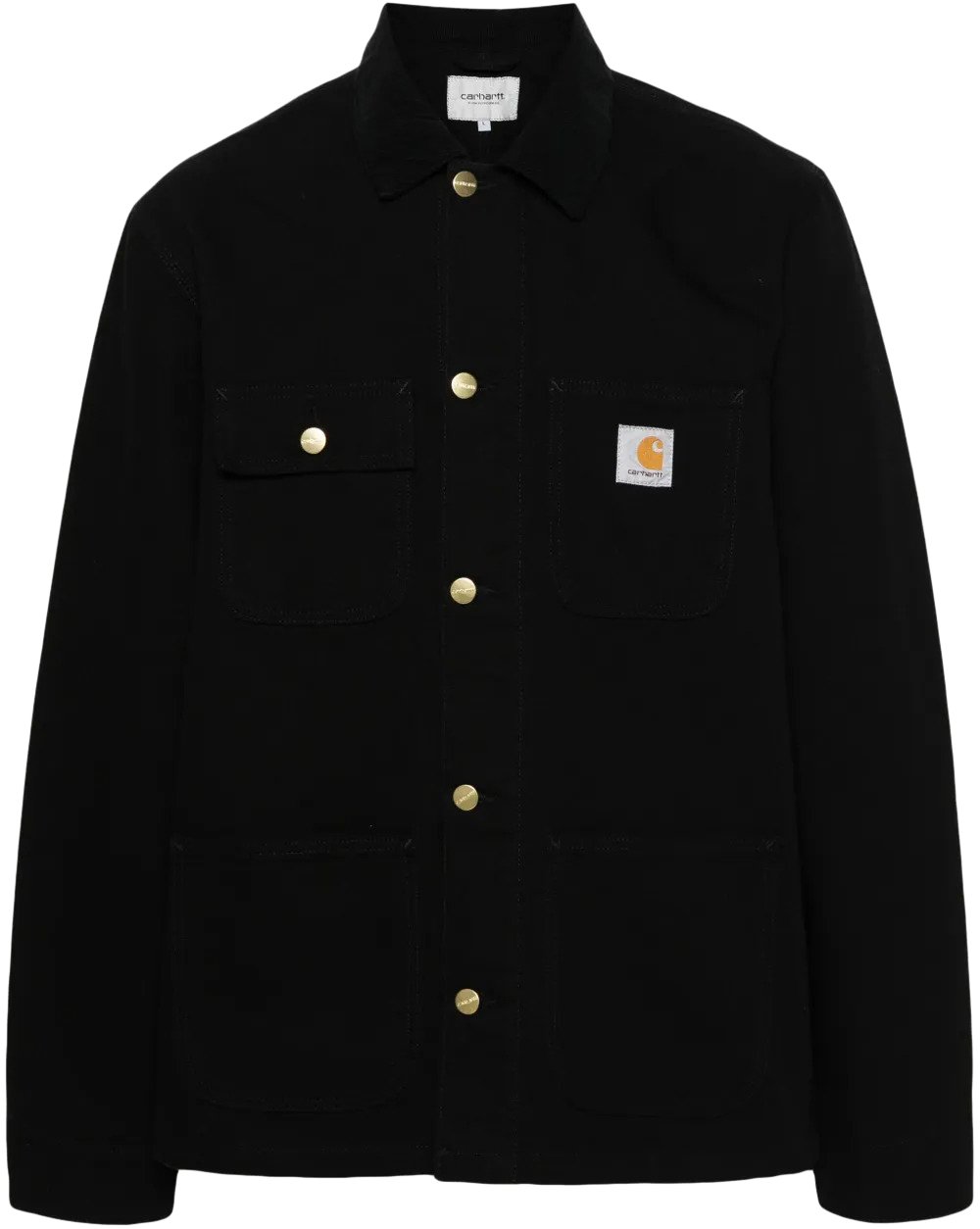 Carhartt veste carhartt michigan coat coton noir Zwart