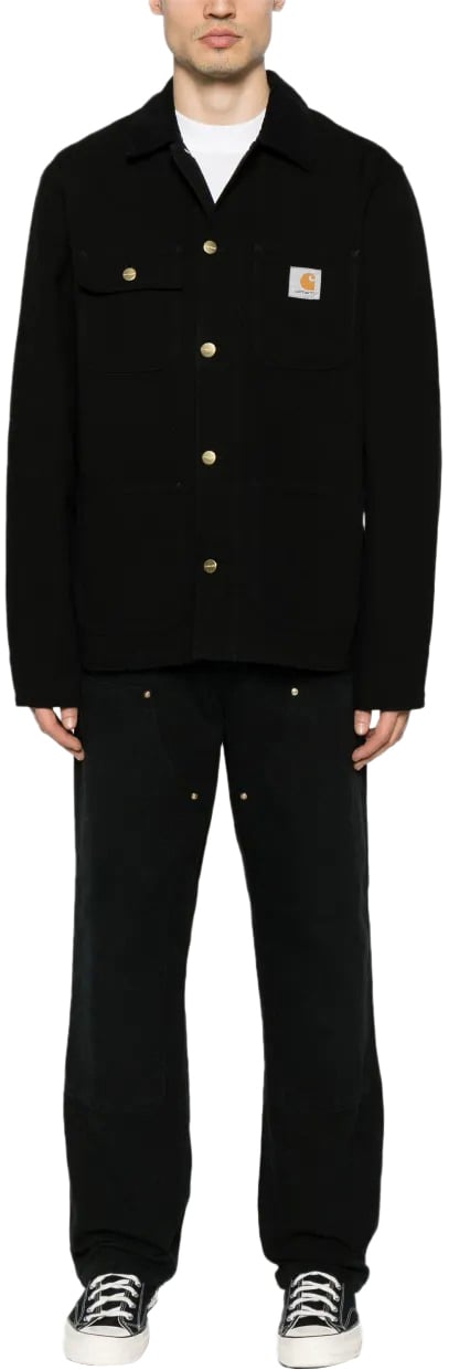 Carhartt veste carhartt michigan coat coton noir Zwart