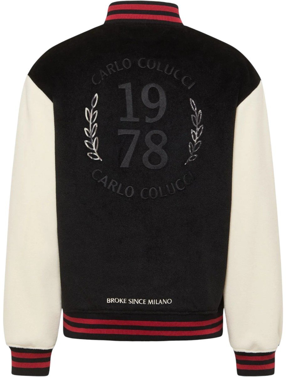 Carlo Colucci Heren Jas Zwart