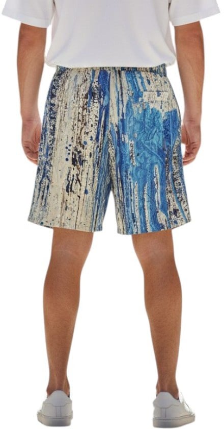 Carlo Colucci Heren Korte Broek Blauw