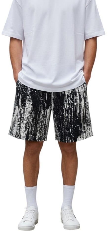 Carlo Colucci Heren Korte Broek Zwart