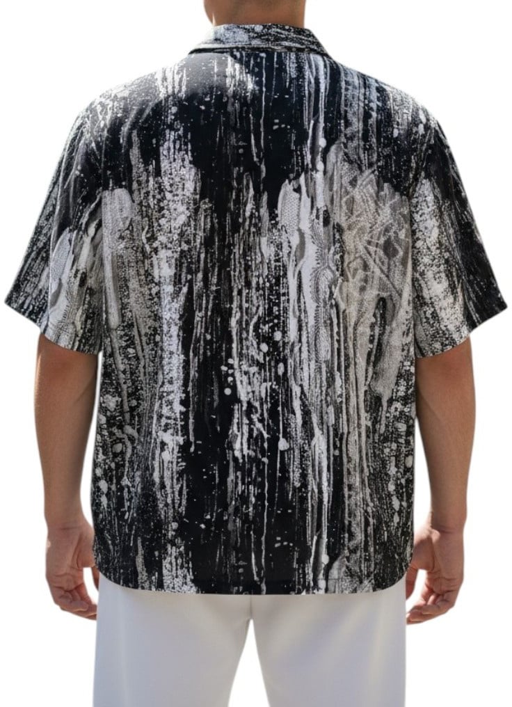 Carlo Colucci Heren T-shirt Zwart