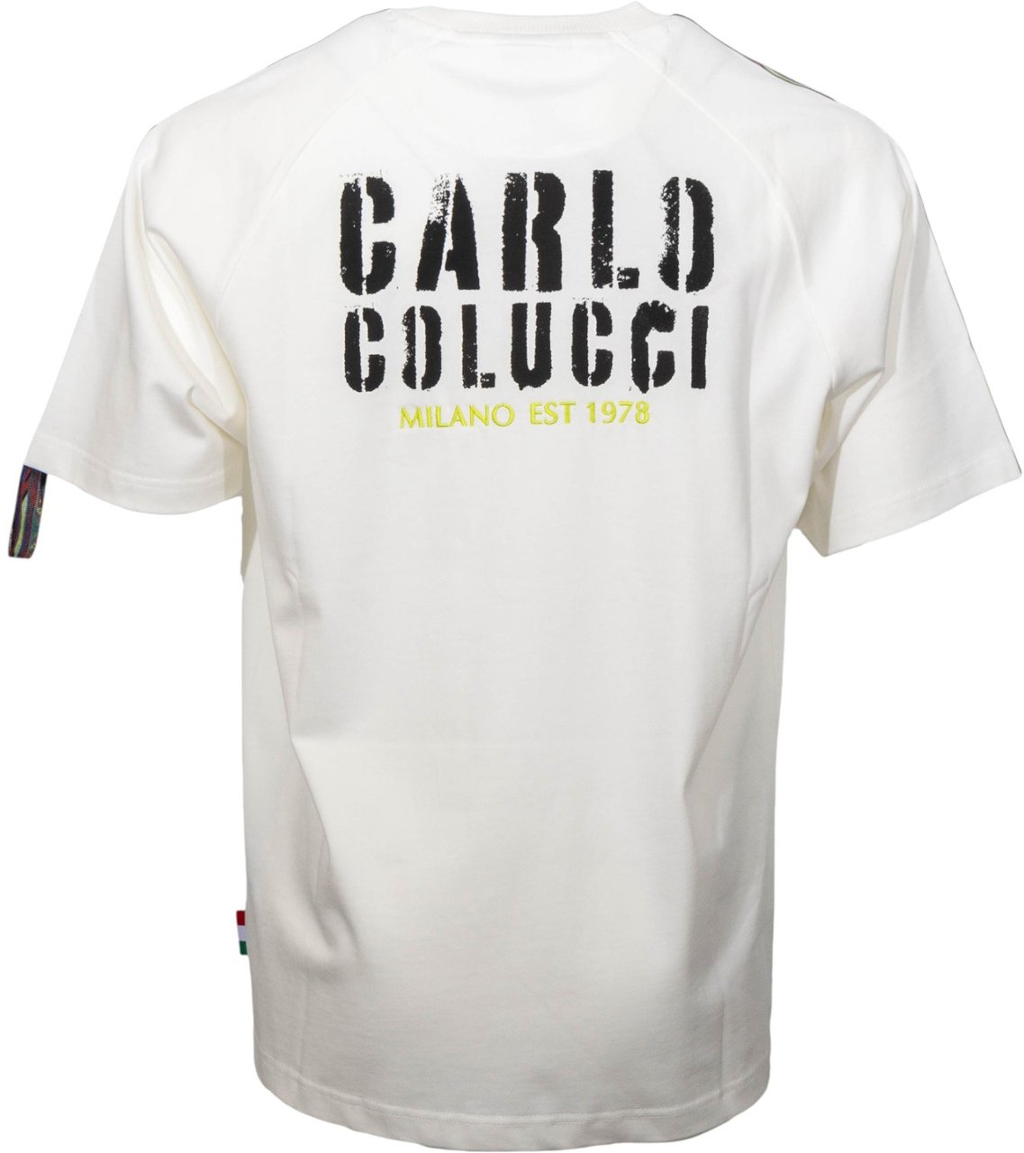 Carlo Colucci Heren T-shirt Wit