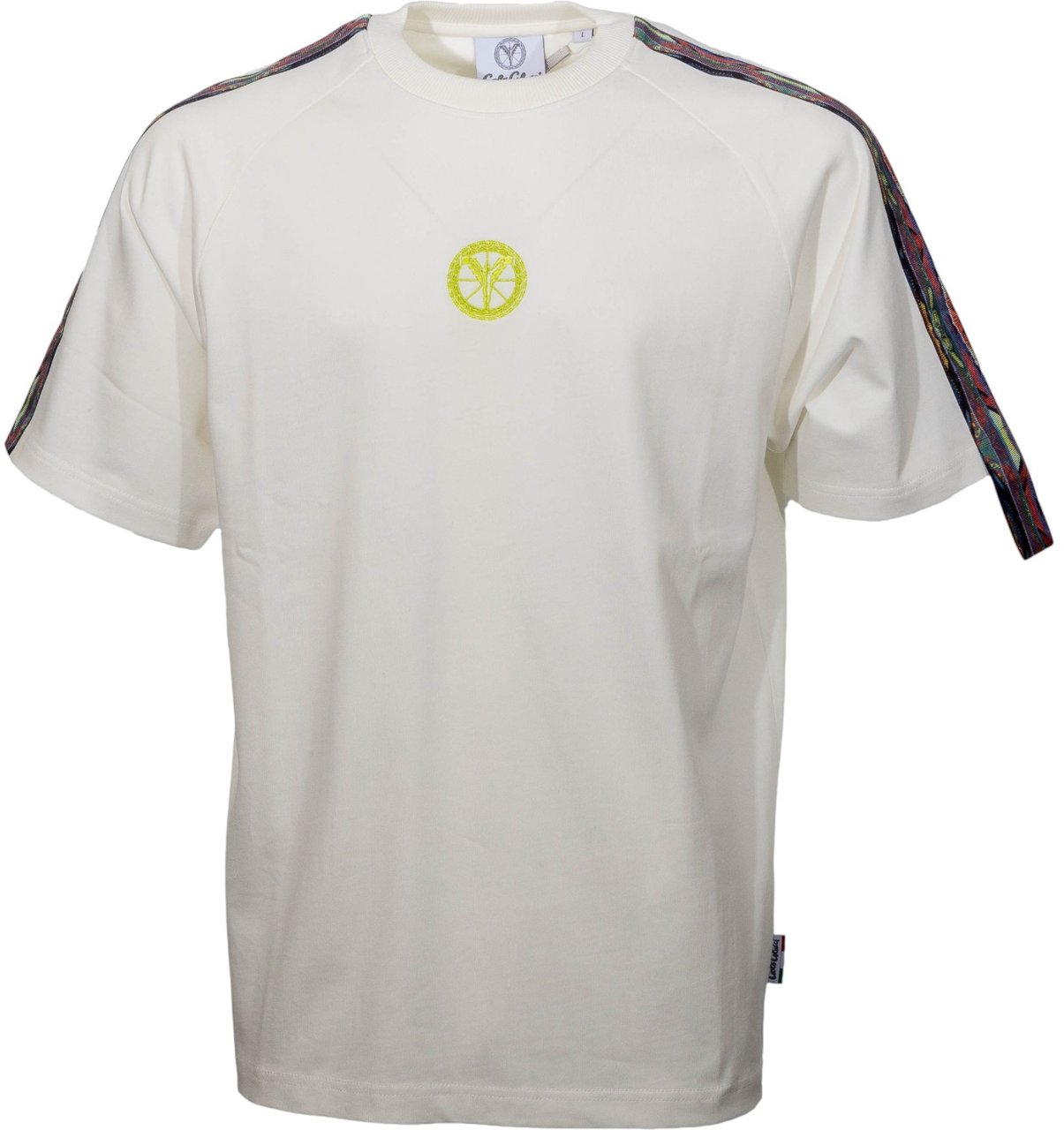 Carlo Colucci Heren T-shirt Wit