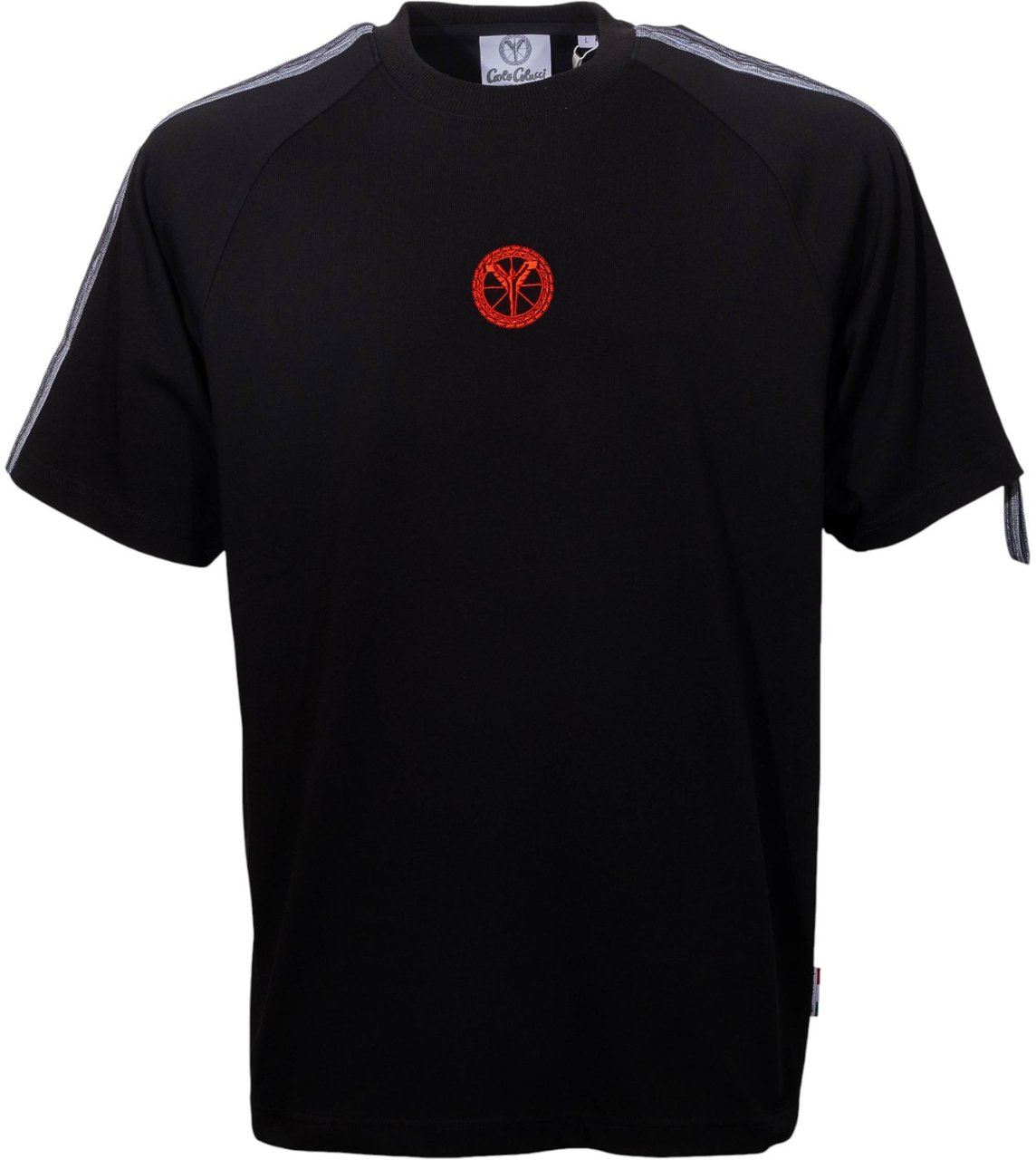 Carlo Colucci Heren T-shirt Zwart