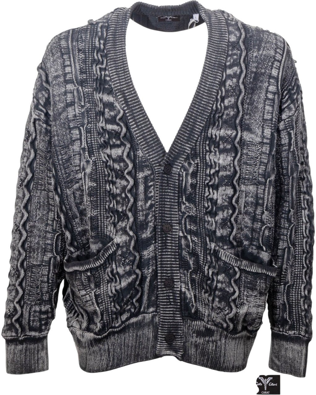 Carlo Colucci Heren Vest Zwart