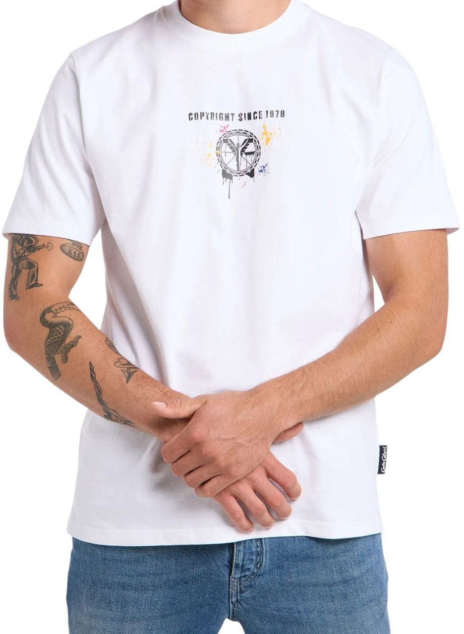 Carlo Colucci Heren T-shirt Wit