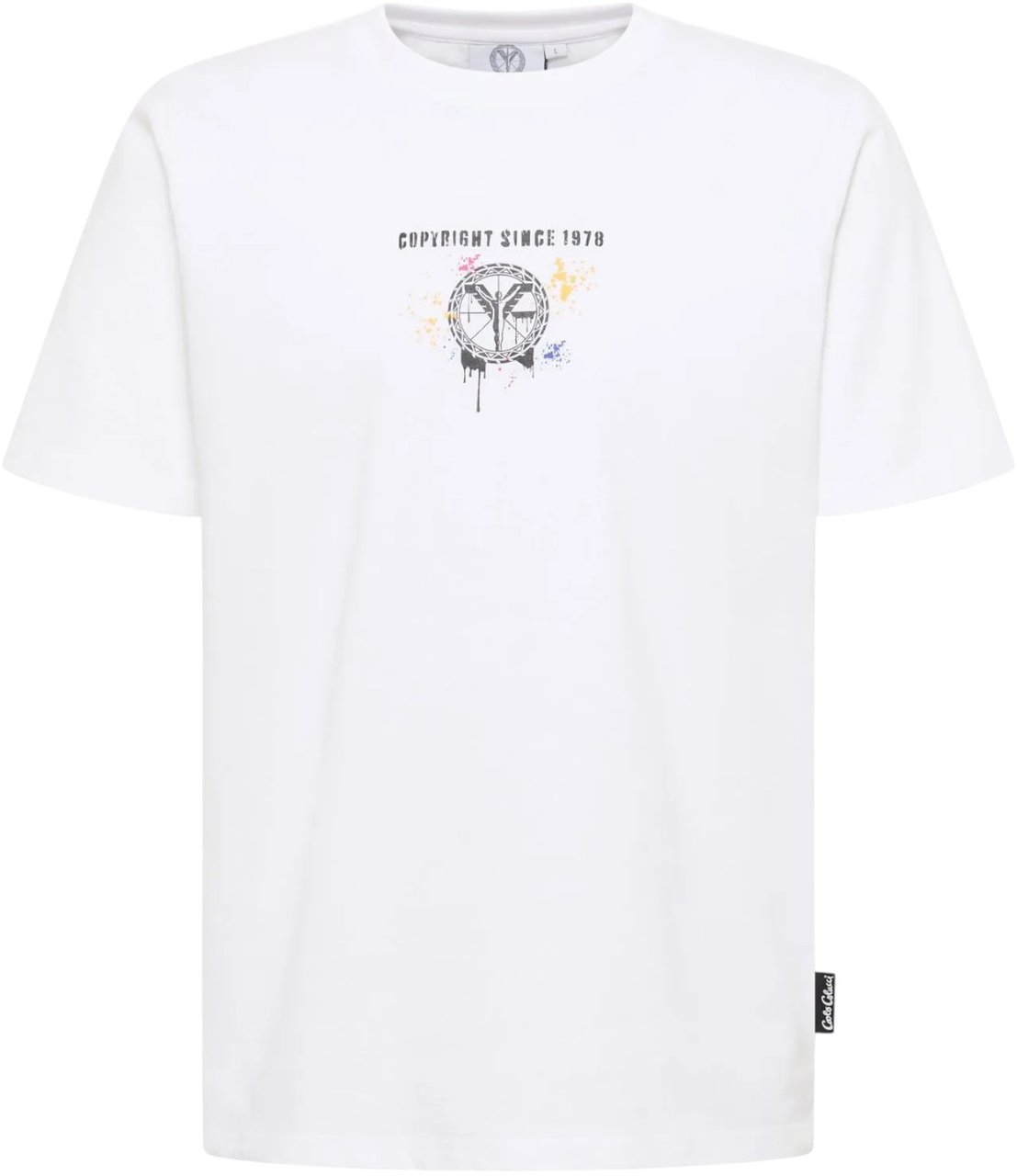 Carlo Colucci Heren T-shirt Wit