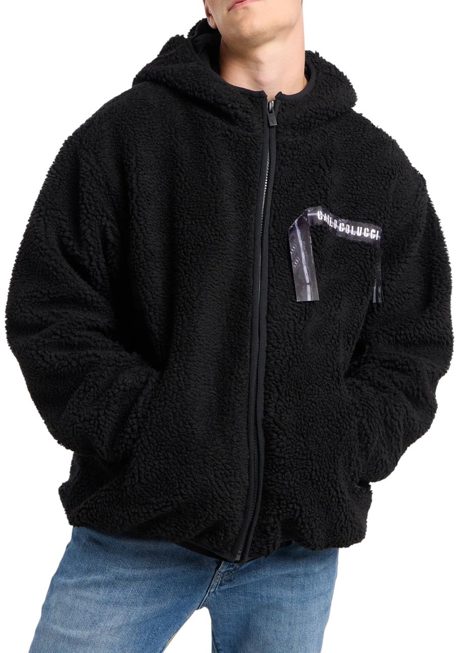 Carlo Colucci Heren Jas Zwart