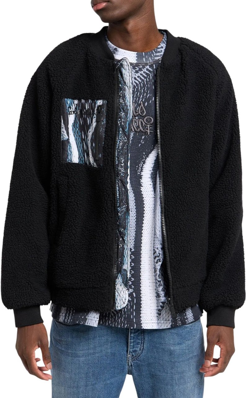 Carlo Colucci Heren Jas Zwart