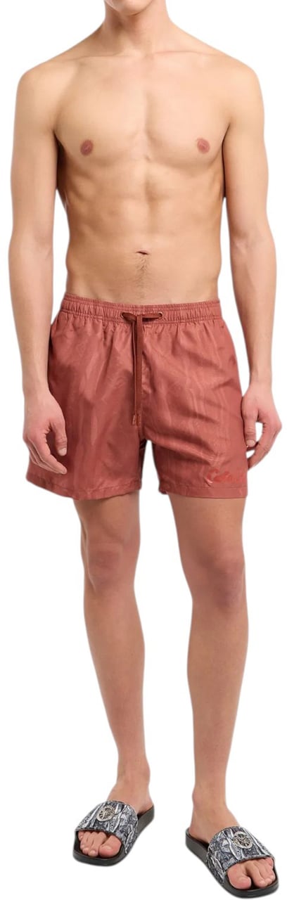 Carlo Colucci Heren Korte Broek Rood