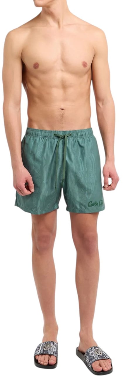 Carlo Colucci Heren Korte Broek Groen