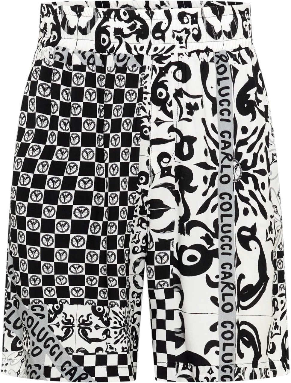 Carlo Colucci Heren Korte Broek Zwart