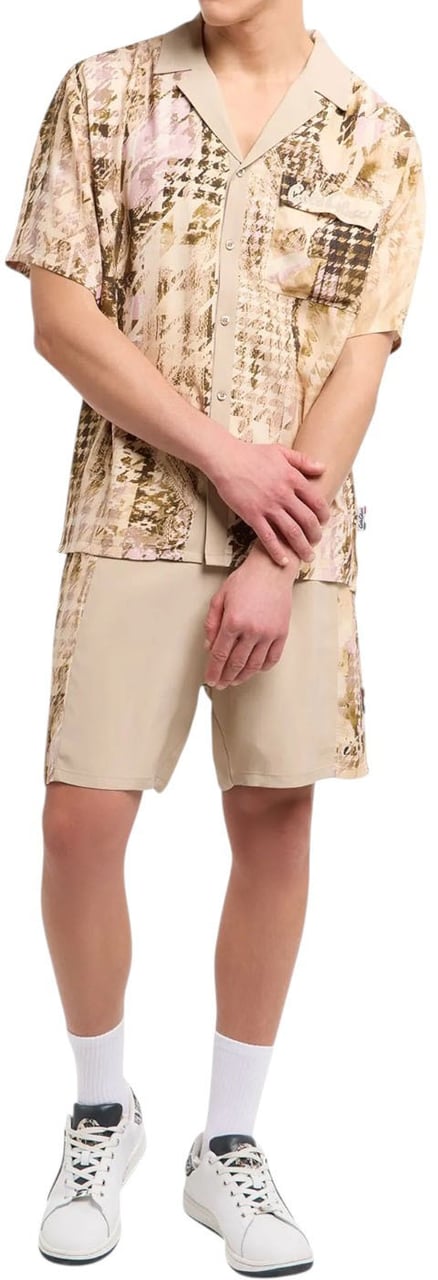 Carlo Colucci Heren Overshirt Bruin