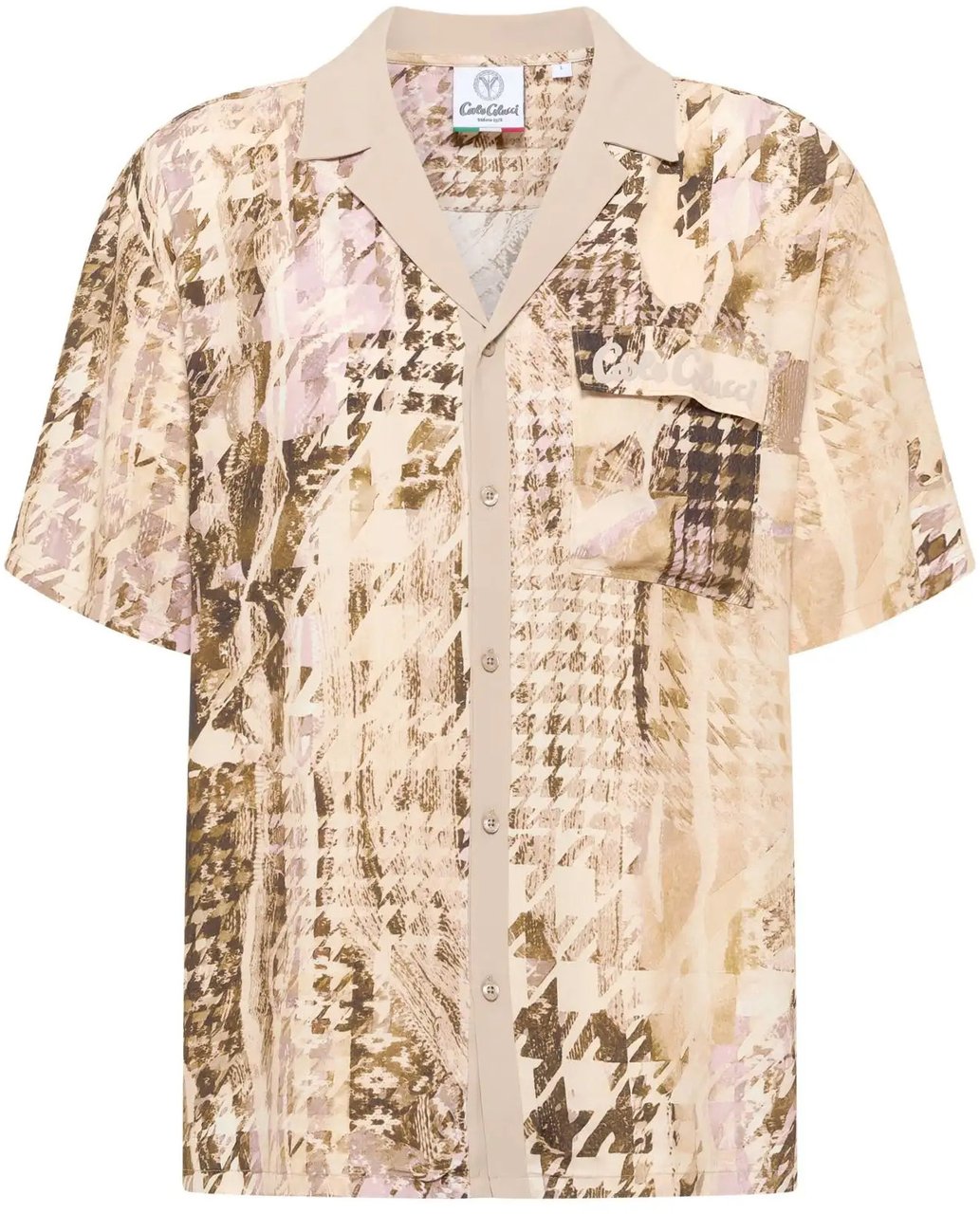 Carlo Colucci The Knit Legend Shirt Beige Beige