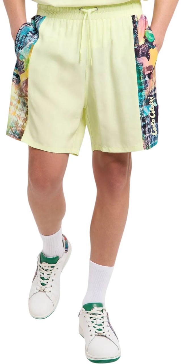 Carlo Colucci Heren Korte Broek Geel