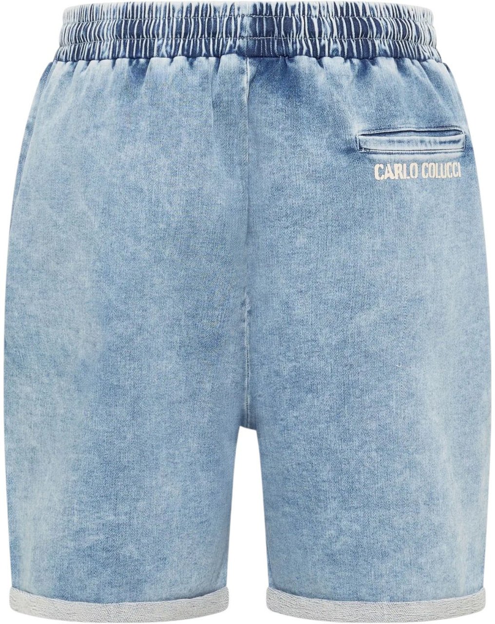 Carlo Colucci Heren Korte Broek Blauw