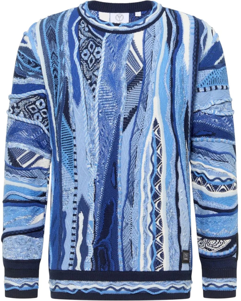 Carlo Colucci Heren Trui Blauw