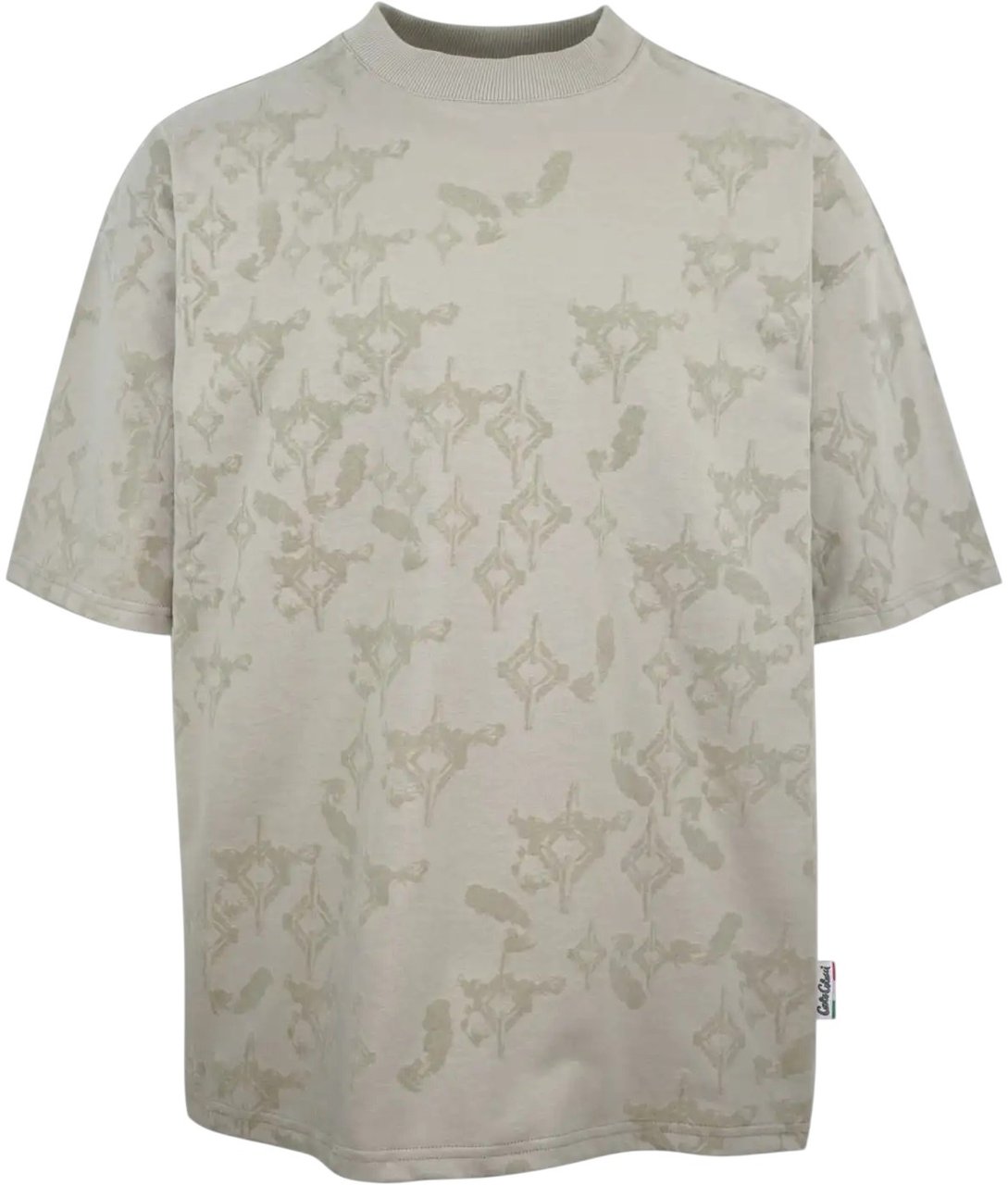 Carlo Colucci Heren T-Shirt Bruin