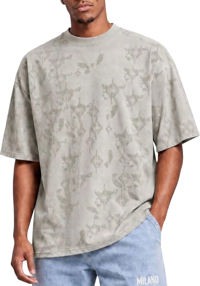 Carlo Colucci Heren T-Shirt Bruin