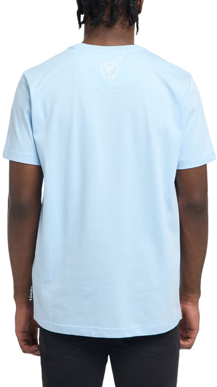 Carlo Colucci Heren T-shirt Blauw