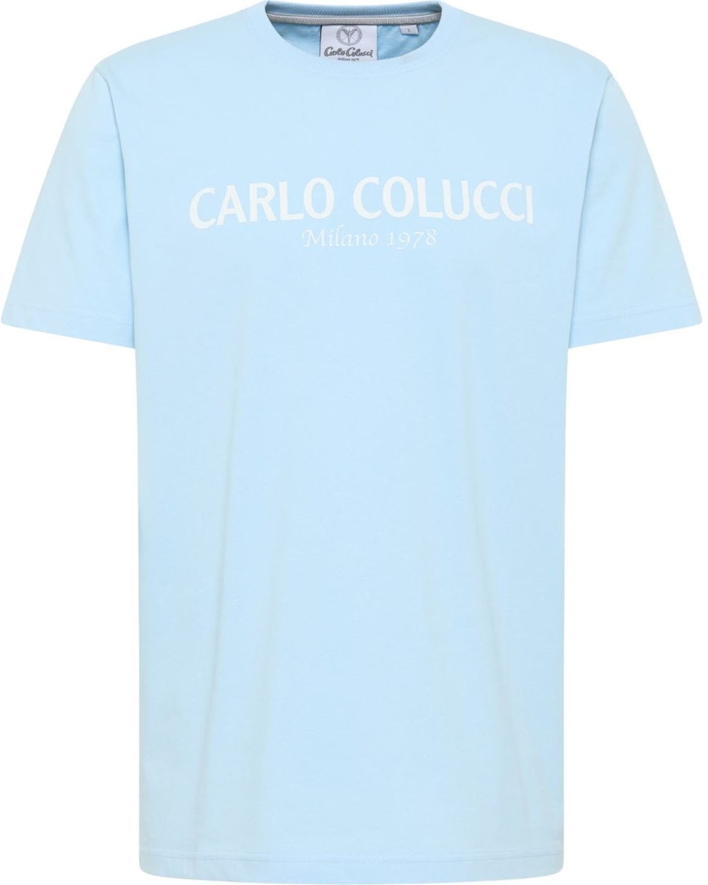 Carlo Colucci Heren T-shirt Blauw