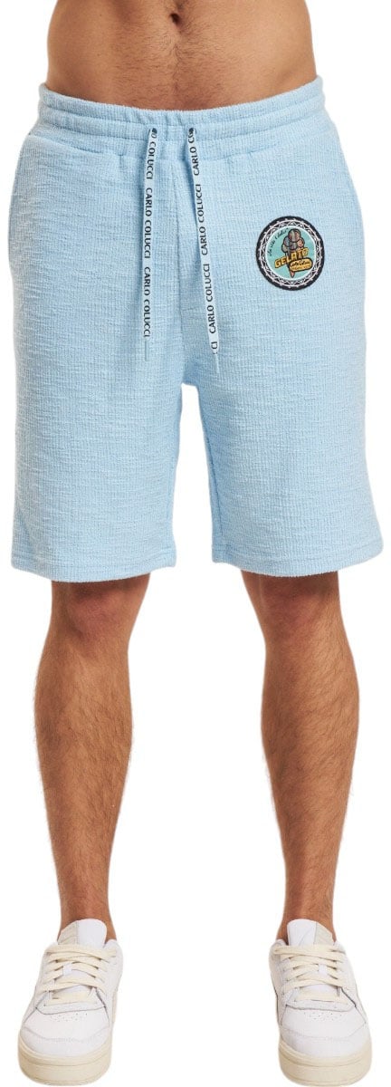 Carlo Colucci Heren Korte Broek Blauw