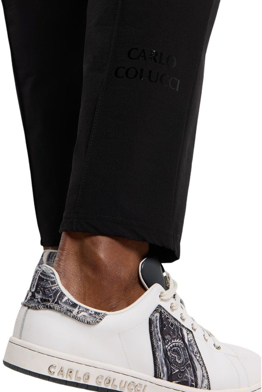 Carlo Colucci Heren Broek Zwart