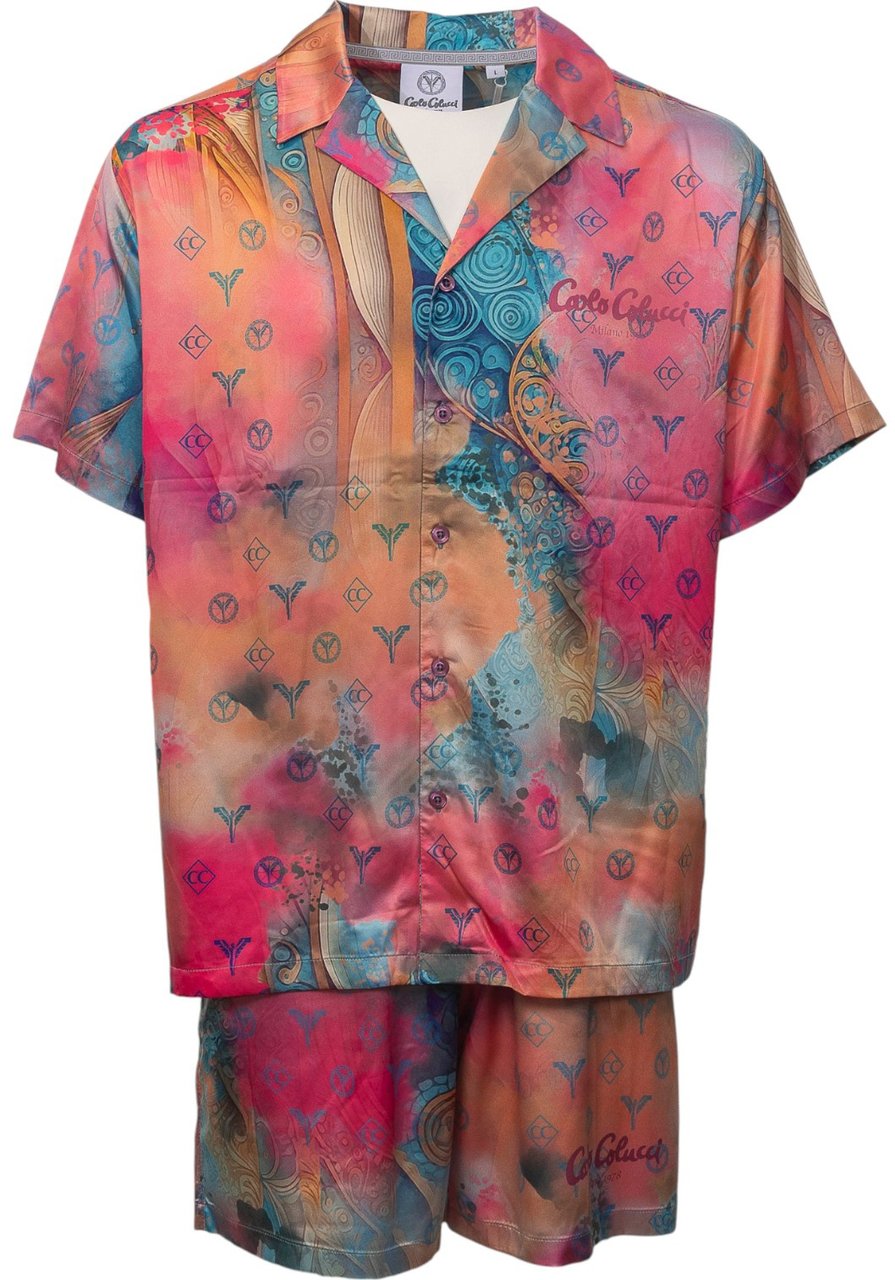 Carlo Colucci Heren Overshirt Divers